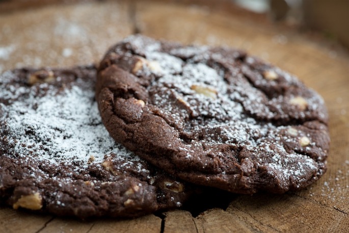 Čokoládové proteinové cookies